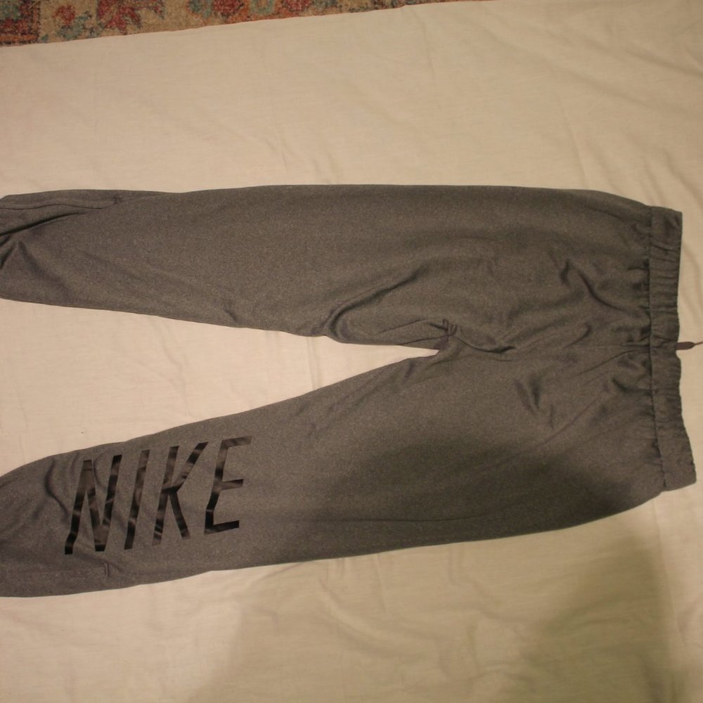 Nike track pants grey